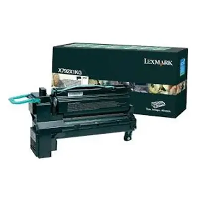 Toner Lexmark X792X1KG (Černý) (Return) - Originál