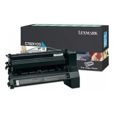 Toner Lexmark C782X1CG (Azurový) - Originál