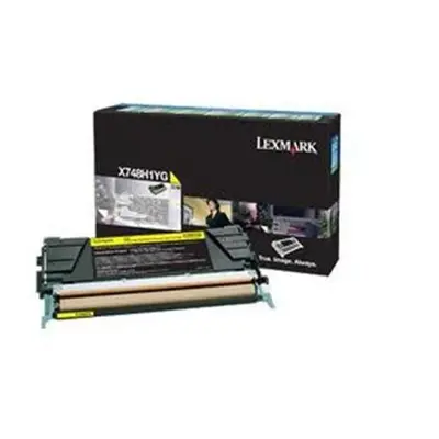 Toner Lexmark X748H1YG (Žlutý) (High Capacity) (Return) - Originál