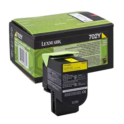 Toner Lexmark 70C20Y0 (Žlutý) (Return) - Originál