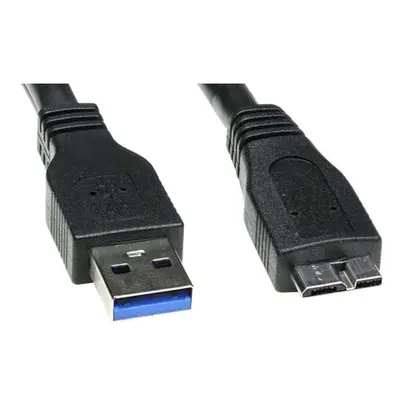 USB kabel (3.0) USB A samec - USB micro B samec 2m černý