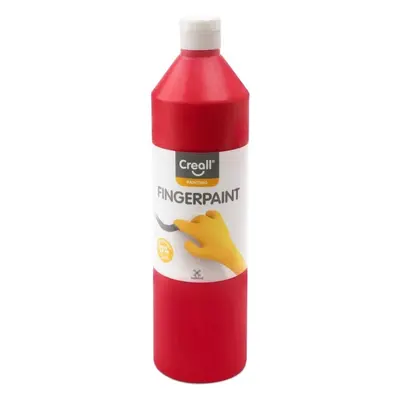 Barva prstová Creall Happy Ingredients, 750 ml, červená