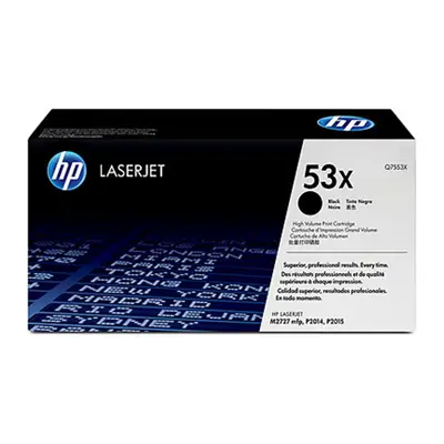 Toner HP č.53X - Q7553X (Černý - black) - Originál