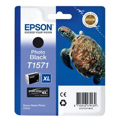 Zásobník Epson T1571 (Černý foto) XL - Originál