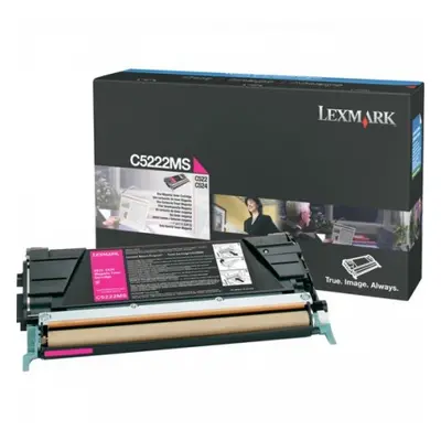 Toner Lexmark C5222MS (Purpurový) - Originál