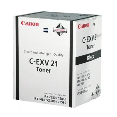 Toner Canon C-EXV-21Bk (Černý) - Originál