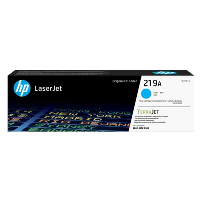 Toner HP č.219A - W2191A (Azurový) - Originál