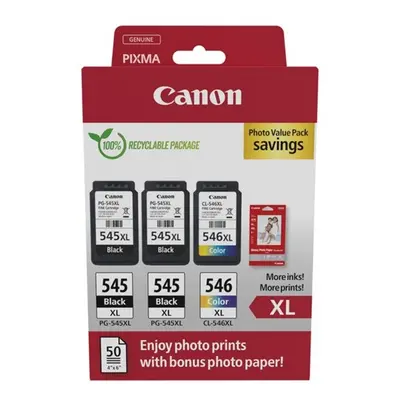 Photo Pack Canon PG-545XLx2+CL-546XL (Černý a barevný) 8286B015 - Originál