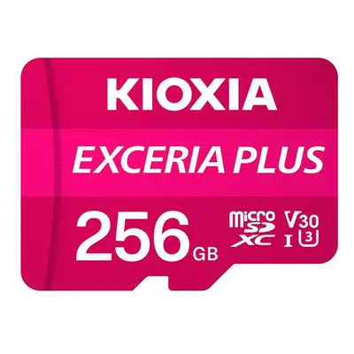 Kioxia Paměťová karta Exceria Plus (M303) 256GB UHS-I U3 (Class 10) LMPL1M256GG2