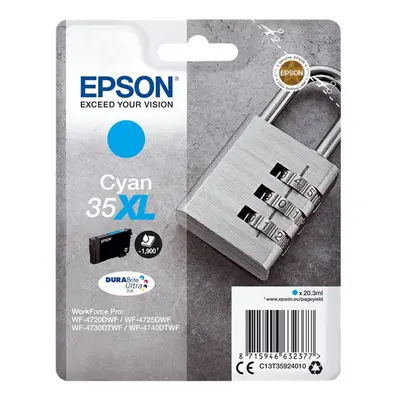 Zásobník Epson č.35XL - T3592 (Azurový) - Originál