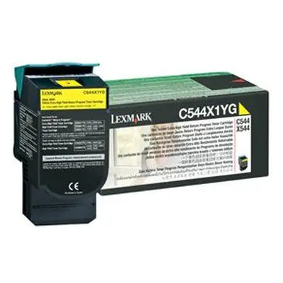 Toner Lexmark C544X1YG (Žlutý) (return) - Originál