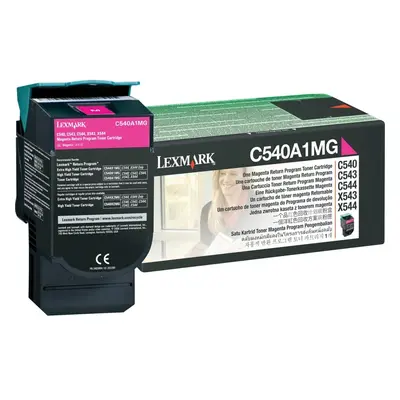 Toner Lexmark C540A1MG (Purpurový) (return) - Originál