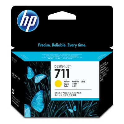 Zásobníky - Multi Pack HP č.711 - CZ136A (Žluté) - Originál