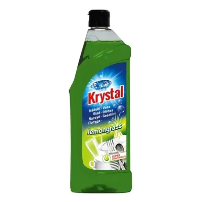 Prostředek na ruční mytí Krystal, na nádobí, 750 ml, Lemongrass