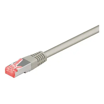 Neutralle Síťový LAN kabel S/FTP patchcord RJ45 samec - RJ45 samec 3 m stíněný šedý