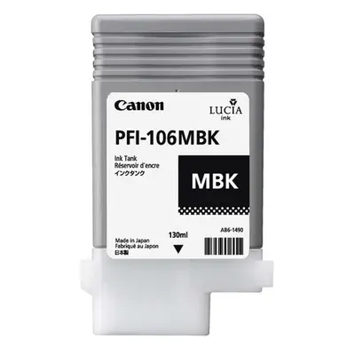 Zásobník Canon č.106 - PFI-106MBk (Matně černý) - Originál