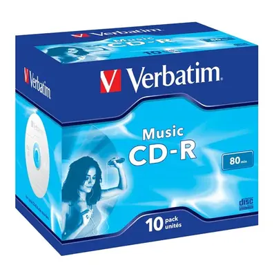 Verbatim CD-R Audio Music CD-R 43365 CD-R Audio 16x jewel box 10-pack