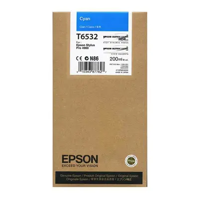 Zásobník Epson T6532 (Azurový) - Originál