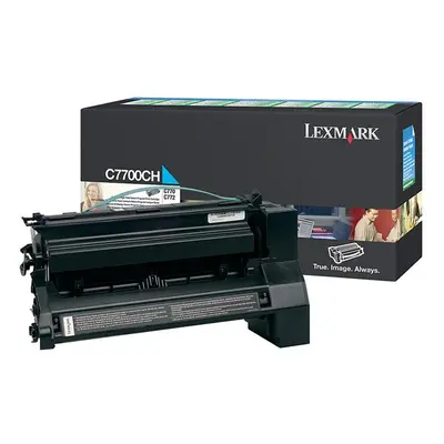 Toner Lexmark C7700CH (Azurový) (return) - Originál