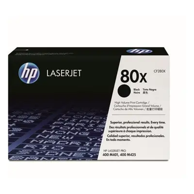 Toner HP č.80X - CF280X (Černý - black) - Originál