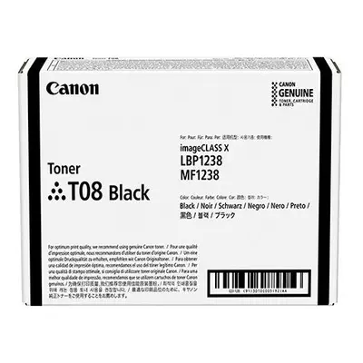 Toner Canon T08Bk (Černý) 3010C006 - Originál