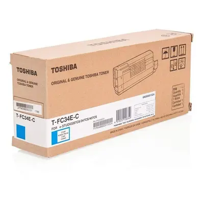 Toner Toshiba T-FC34EC (Azurový) - Originál