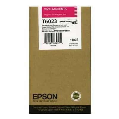 Zásobník Epson T6023 (Živě purpurový) - Originál