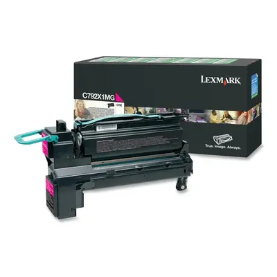 Toner Lexmark C792X1MG (Purpurový) (Return) - Originál