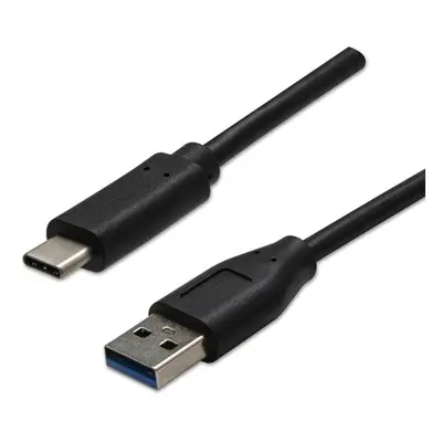 USB kabel (3.2 gen 2) USB A samec - USB C samec 1m černý 10 Gb/s, 5V/3A