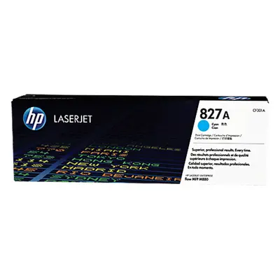 Toner HP č.827 - CF301A (Azurový) - Originál