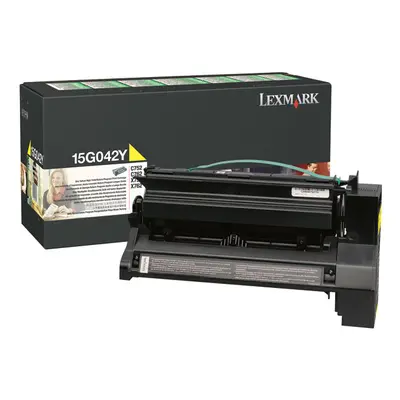 Toner Lexmark 15G042Y (Žlutý) (Prebate) - Originál