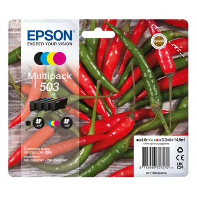 Zásobníky - Multi Pack Epson č.503 - T09Q6 (Černé, azurové, purpurové, žluté) - Originál