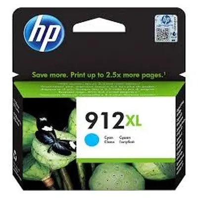 Cartridge HP č.912XL - 3YL81A (Azurová) - Originál