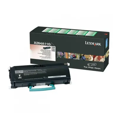 Toner Lexmark X264A11G (Černý) (Return) - Originál