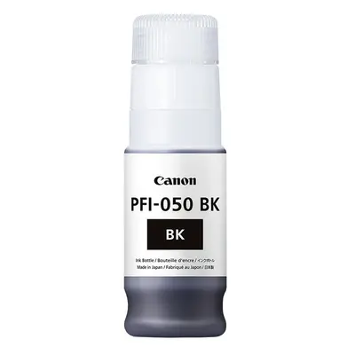 Lahev s inkoustem Canon PFI-050Bk (Černá - black) - Originál