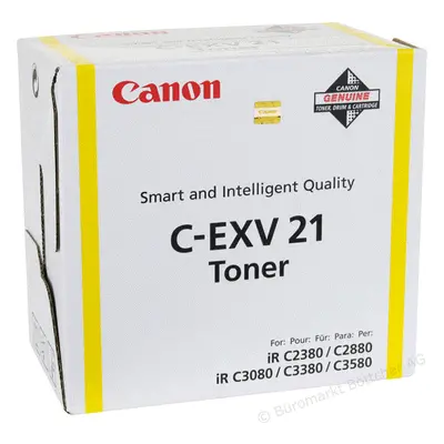 Toner Canon C-EXV-21Y (Žlutý) CF0455B002AA - Originál