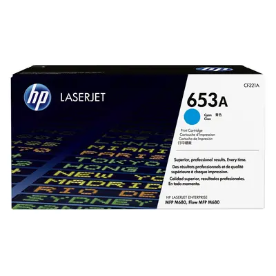 Toner HP č.653A - CF321A (Azurový) - Originál