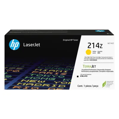 Toner HP č.214Z - W2142Z (Žlutý) - Originál