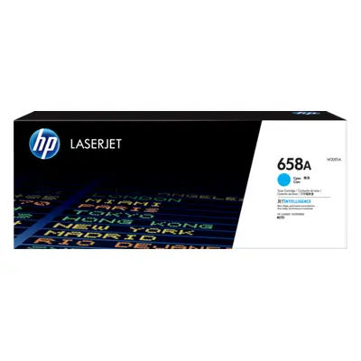 Toner HP č.658A - W2001A (Azurový) - Originál