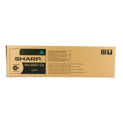 Toner Sharp MX61GTCA (Azurový) - Originál