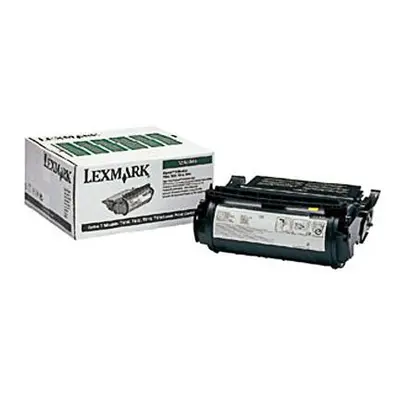 Toner Lexmark 12A5845 (Černý) - Originál