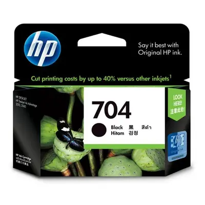 Cartridge HP č.704 - CN692A (Černá - black) - Originál