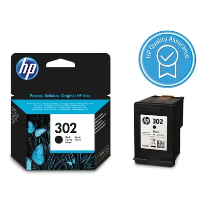 Cartridge HP č.302 - F6U66A (Černá - black) - Originál