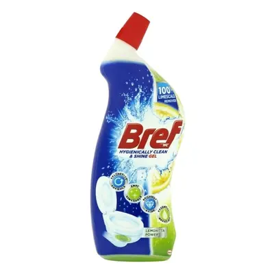 Prostředek čisticí Bref Gel Lemonita Power, na toalety, dezinfekční, 700 ml