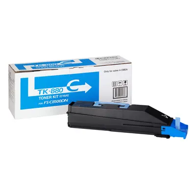 Toner Kyocera TK-880C (Azurový) - Originál