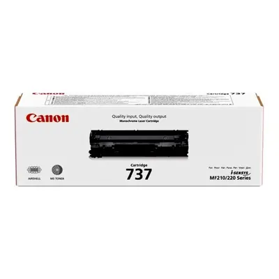 Toner Canon CRG-737Bk (Černý) 9435B002 - Originál