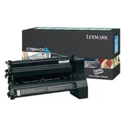 Toner Lexmark C780H1CG (Azurový) (Prebate) - Originál