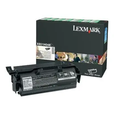 Toner Lexmark X651H04 (Černý) (return) - Originál