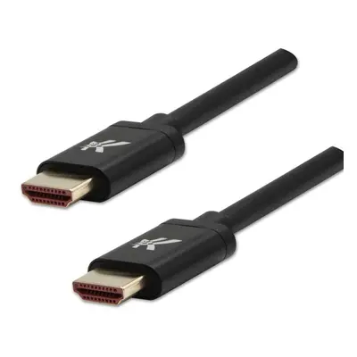 Logo Video kabel HDMI 2.1 - Ultra High Speed HDMI samec - HDMI samec 2m pozlacené konektory, hli