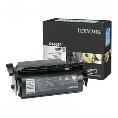 Toner Lexmark 12A6869 (Černý) (Return) - Originál